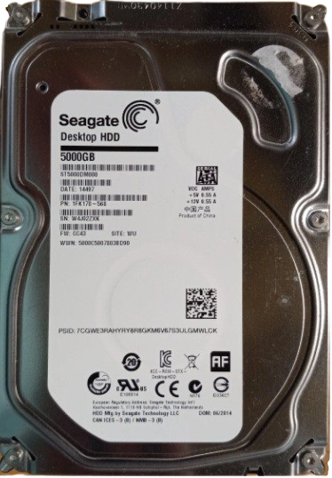 HD 5 TB COMPUTADOR - Varias Marcas