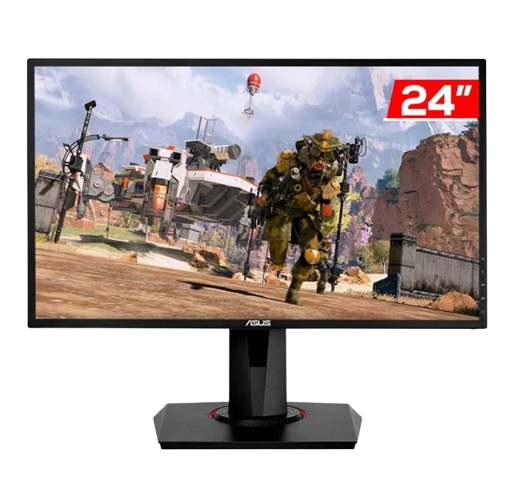 Monitor Gamer Asus, 24 Pol, TN, FHD, 0.5ms, 165hz, FreeSync Premium e G-Sync, HDMI/DP, VG248QG