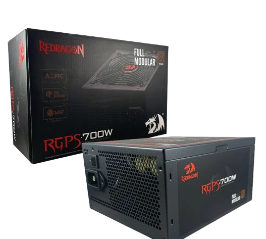 FONTE REDRAGON RGPS 700W FULL MODULAR 80 PLUS BRONZE-GC-PS005- faltando cabo Molex