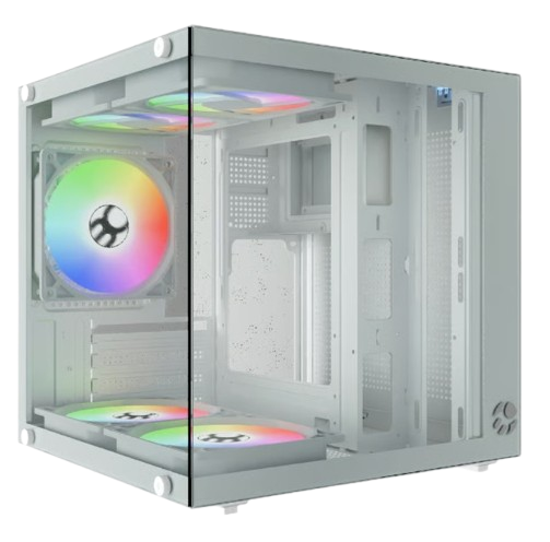 Gabinete Gamer Bluecase BG-066 Life Pro  Vidro Temperado - sem fan