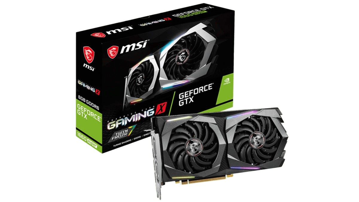 Placa de vídeo GTX 1660 Super MSI GeForce 