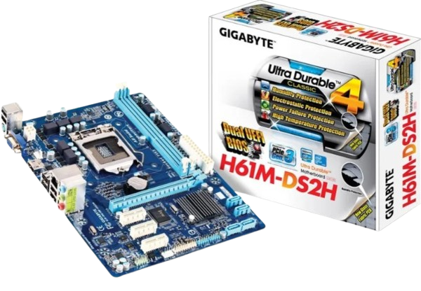 PLACA MAE GIGABYTE GA-H61M-DS2H DDR3 LGA 1155 MATX